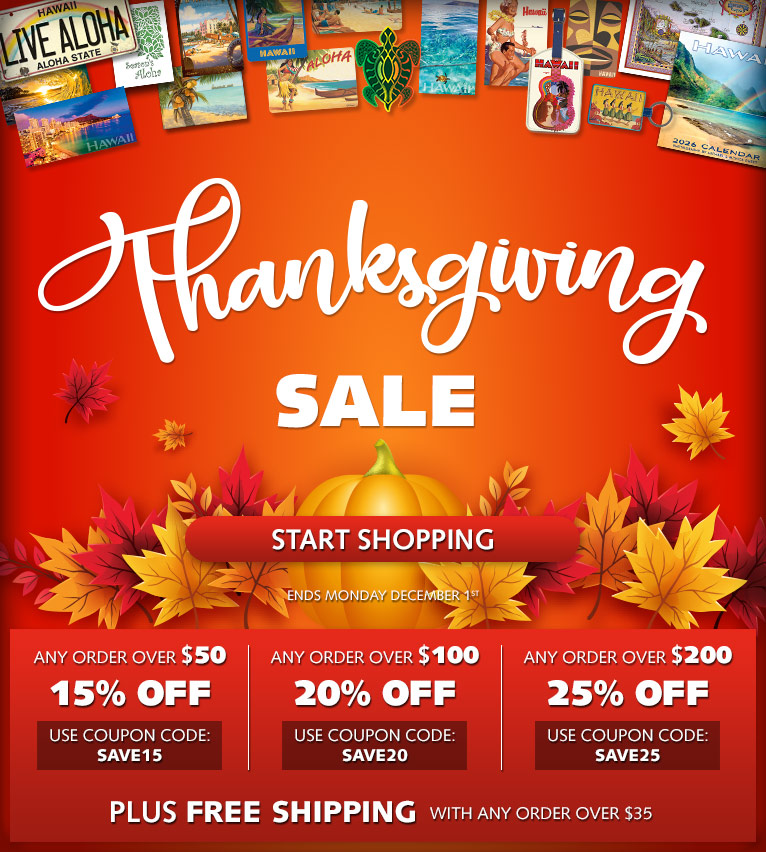 Thanksgiving Day Special Sale - Up to 25% OFF