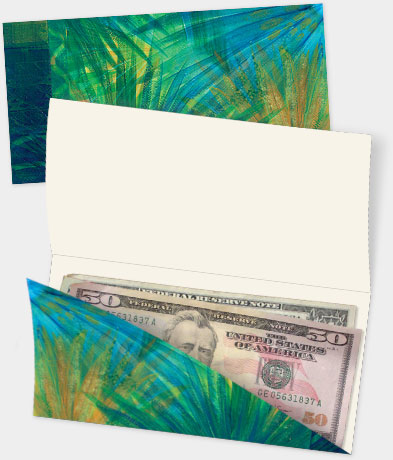 Hawaiian Money Enclosure Cards