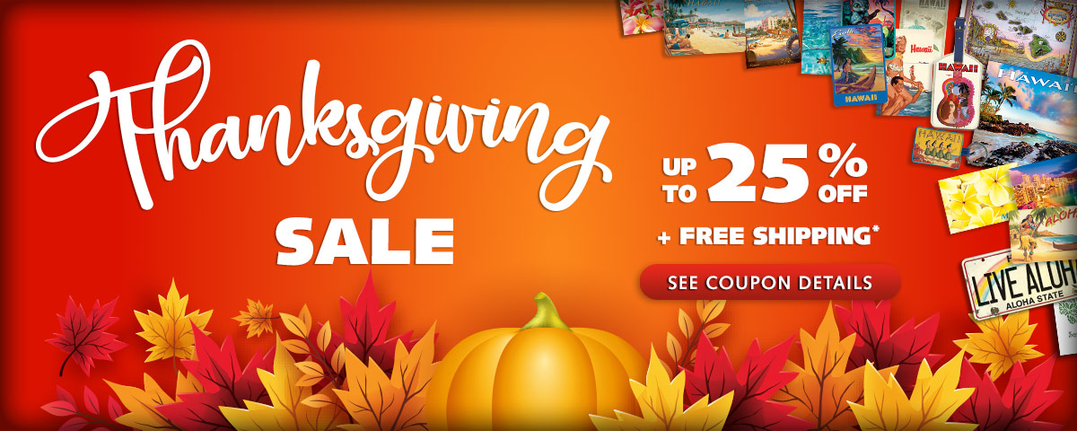 Thanksgiving Sale - Up to 25% OFF!