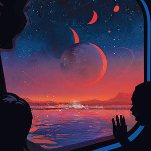 Space Travel Poster Collection