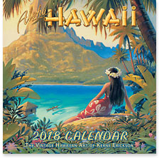 Aloha Hawaii Postcards-Kerne Erickson 