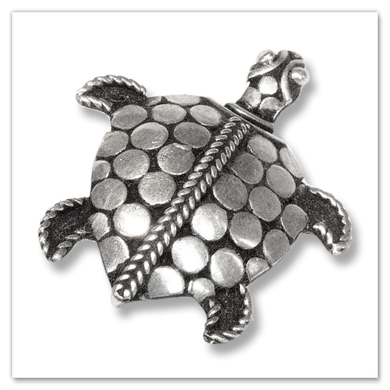 Hawaiian Island Jewelry - Sterling Silver Turtle Pin Brooch ...