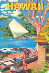 Hawaiian Art | Island Art - Hawaii Postcards - Vintage Postcards