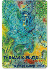 The Magic Flute - Mozart - Metropolitan Opera - Metal Sign Art